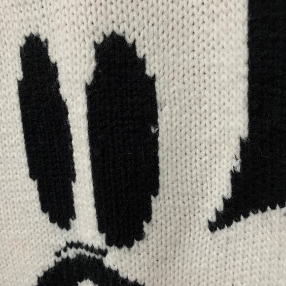 Vintage Red Mickey Face Crewneck Sweater ~ Medium Mickey and Co - Picture 5 of 13